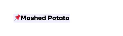 Mashed Potato